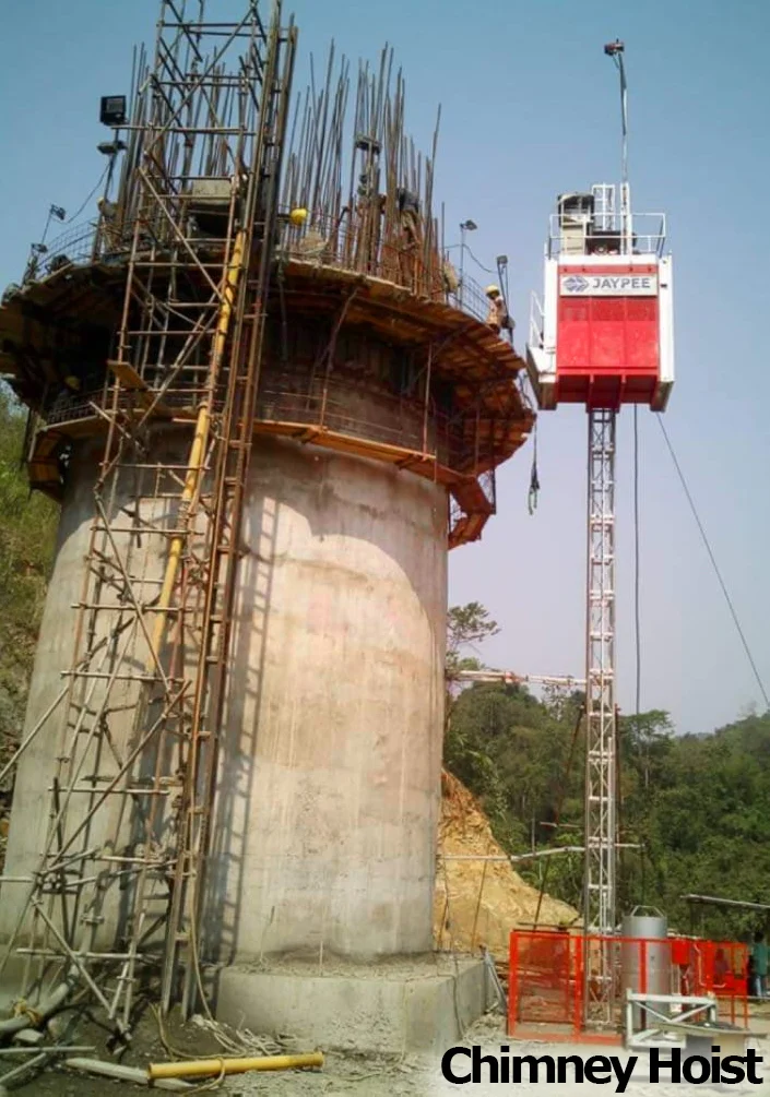 Chimney Hoist Jaypee IndianLtd